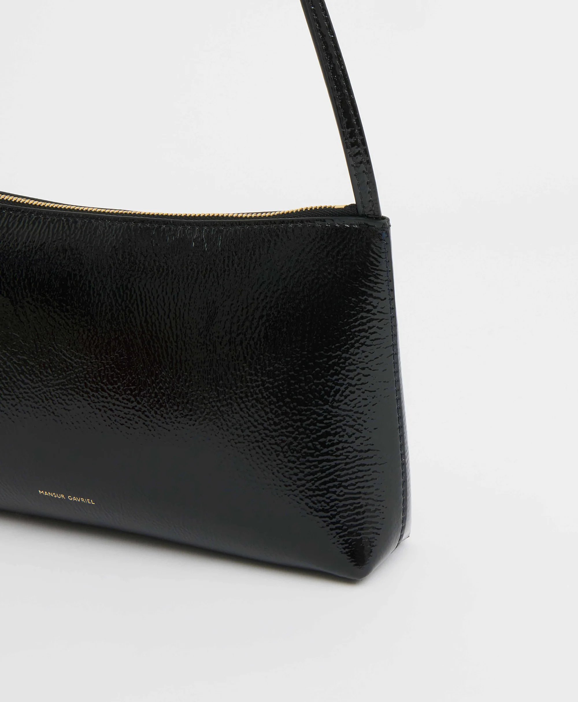 Gaia Shoulder Bag - Black Naplak - Image 2