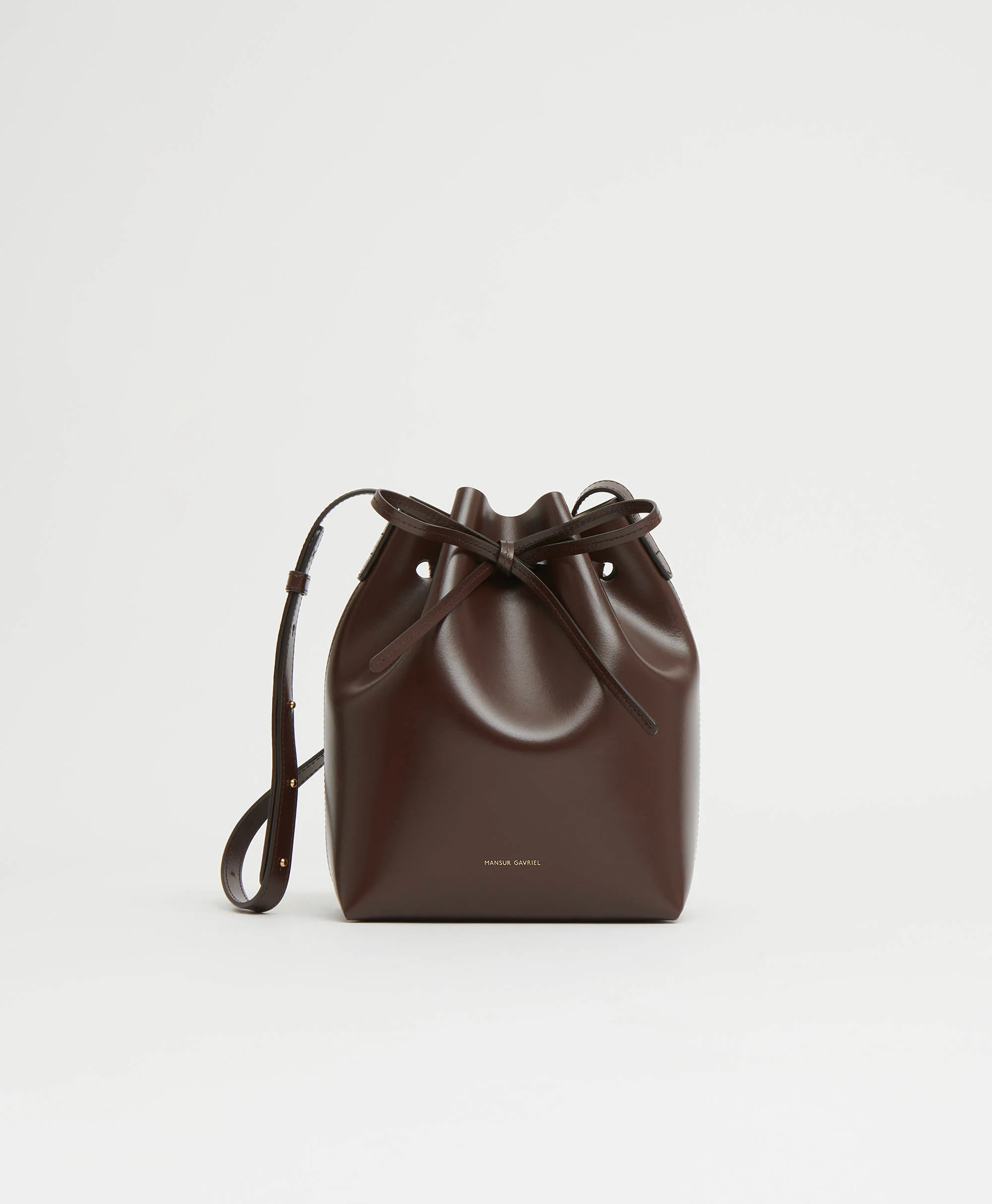 Mini Bucket Bag - Chocolate/Warm Grey