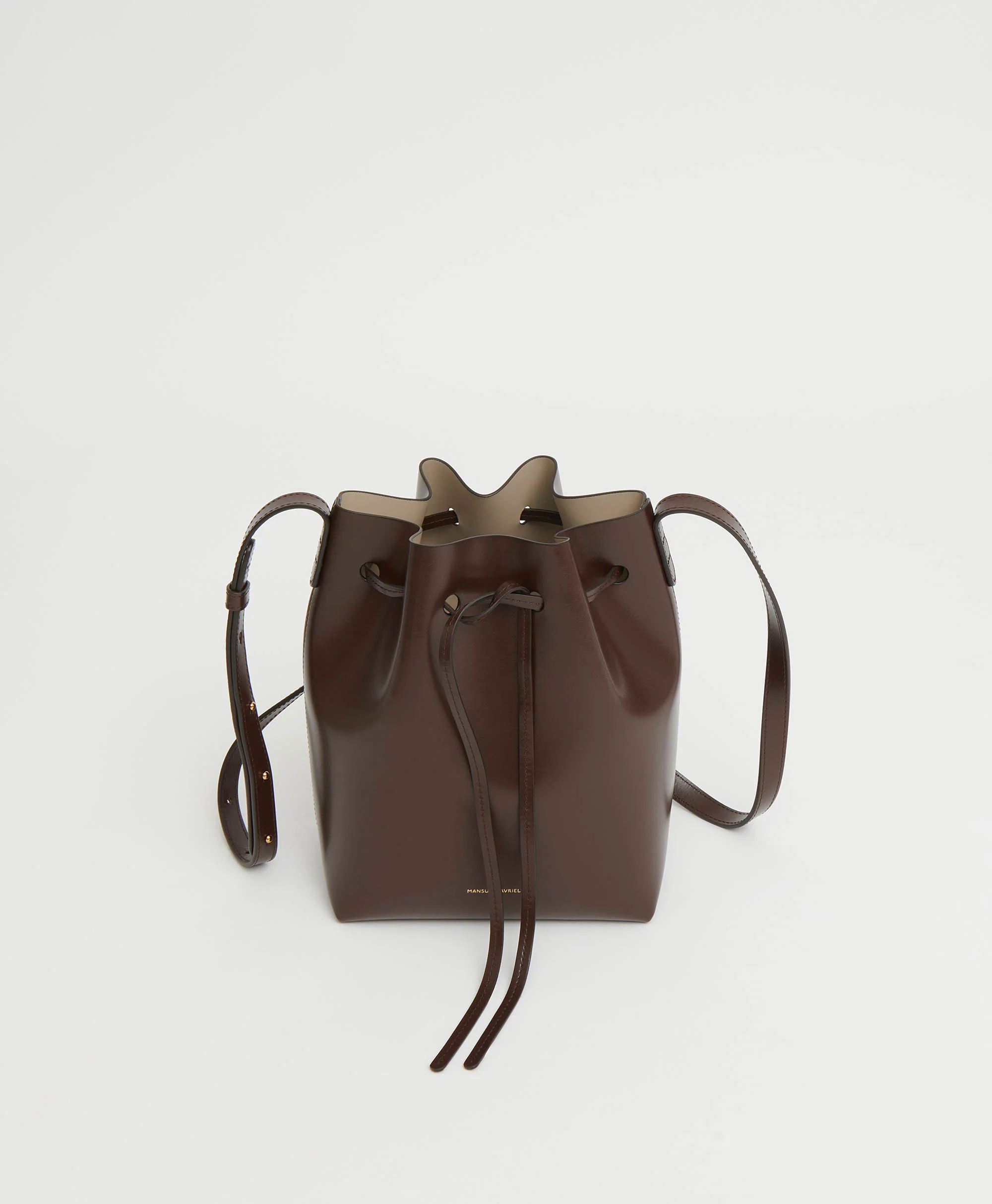 Mini Bucket Bag - Chocolate/Warm Grey - Image 4