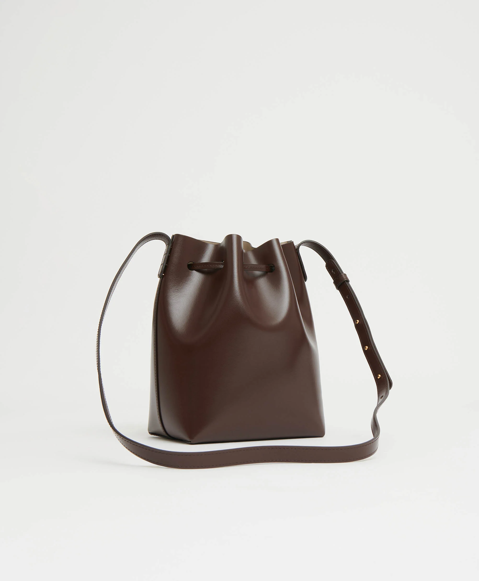 Mini Bucket Bag - Chocolate/Warm Grey - Image 5
