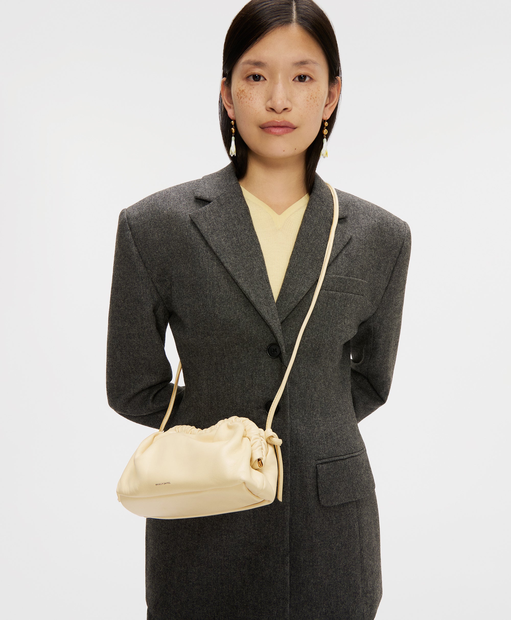 Mini Cloud Clutch - Black/Flamma - Image 5