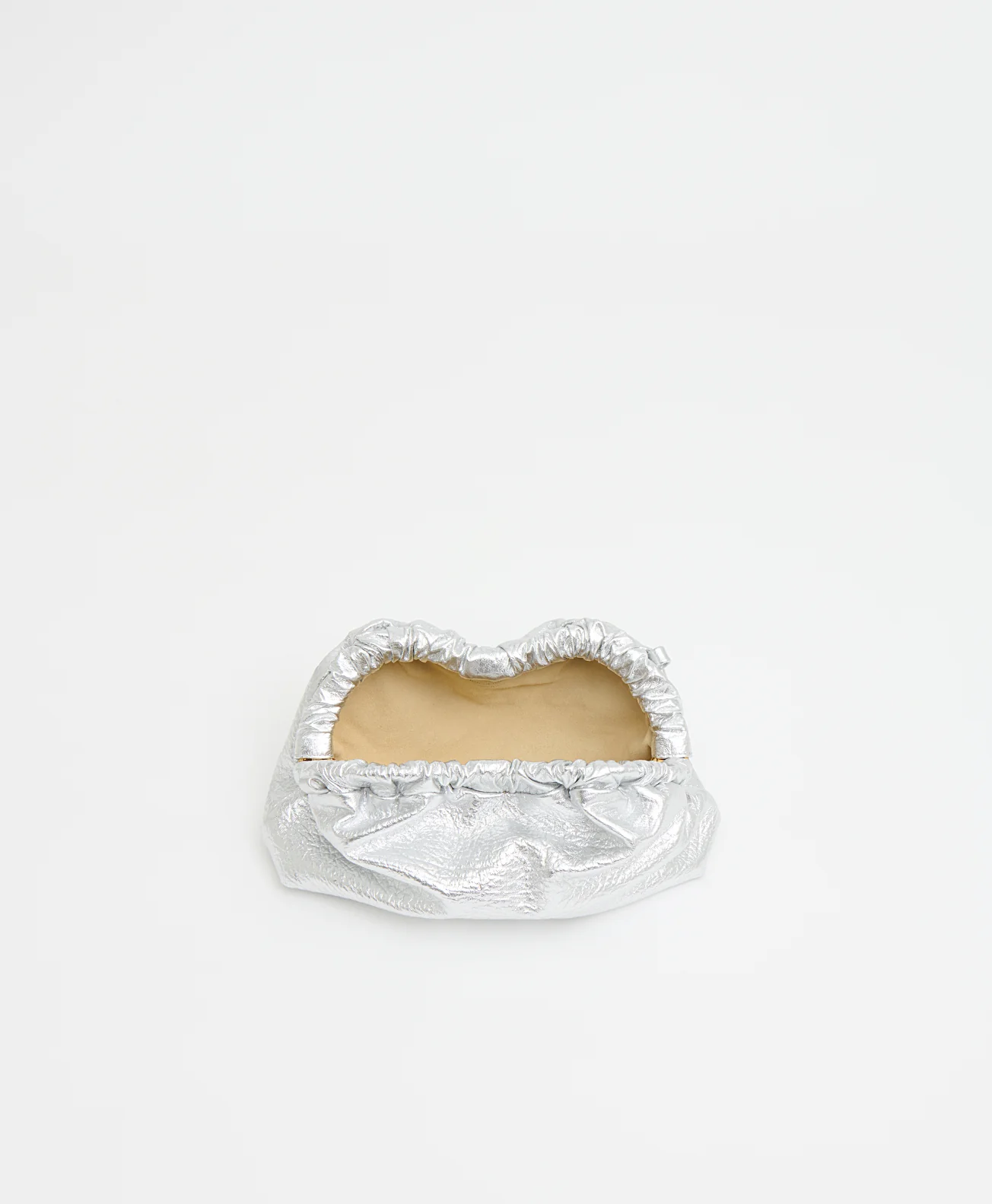 Mini Cloud Clutch - Silver - Image 5