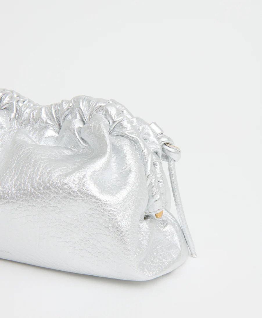 Mini Cloud Clutch - Silver - Image 6