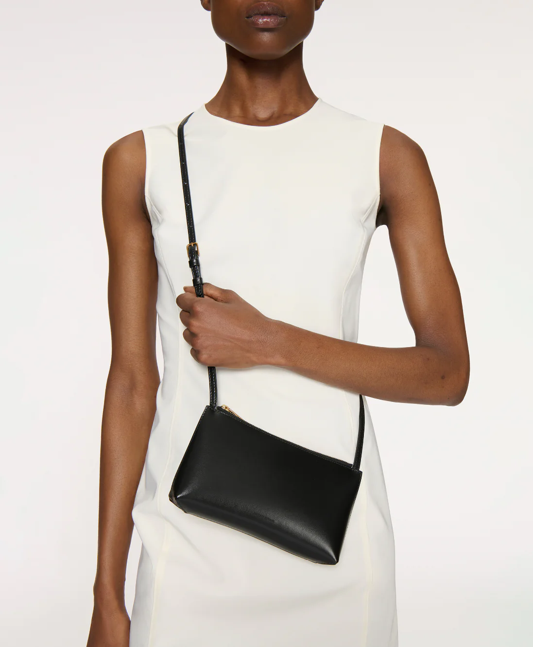 Mini Gaia Crossbody - Crema/Ebony - Image 5