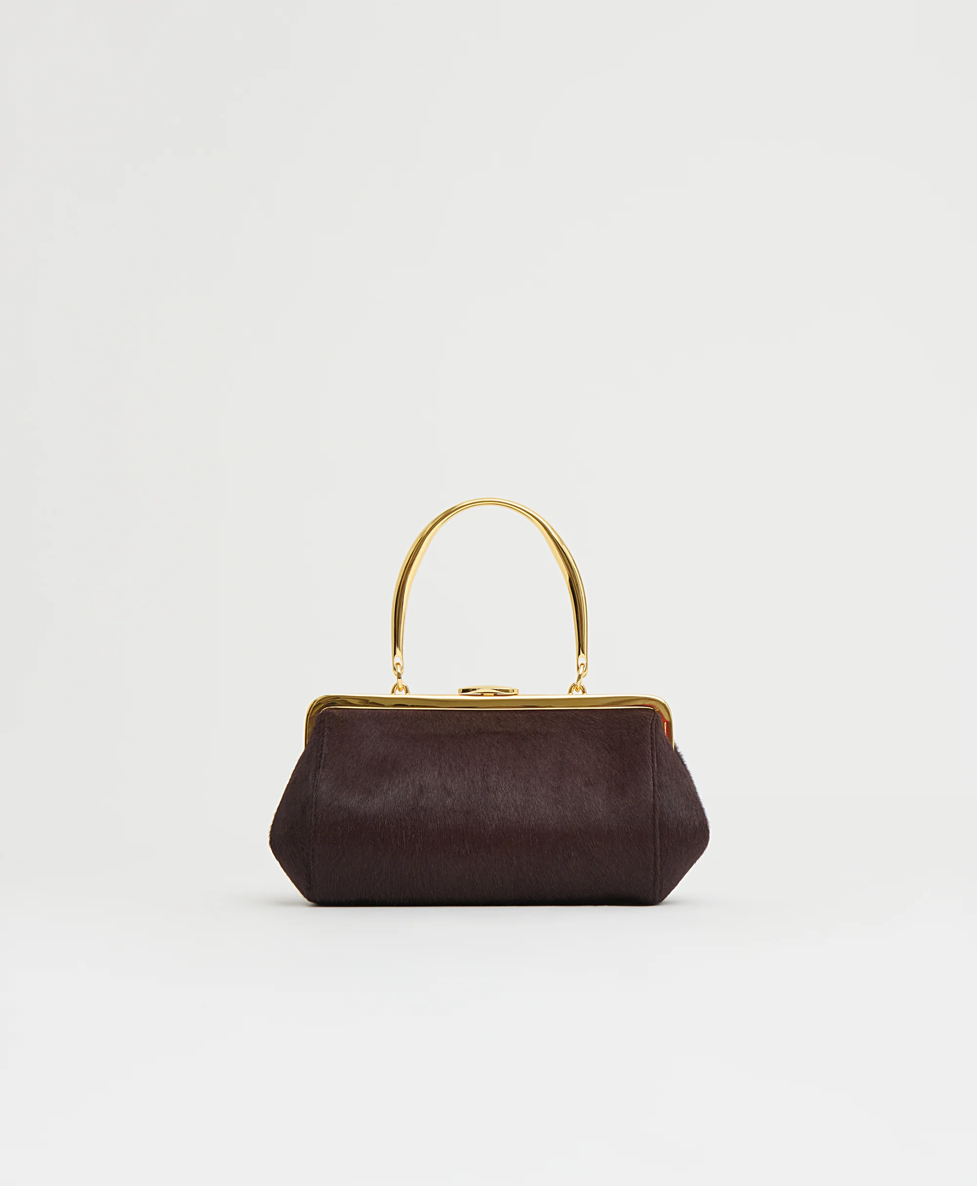 Pina Evening Bag - Plum Ponyhair