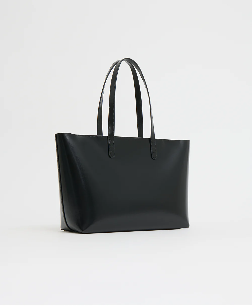 Small Zip Tote - Spazzolato/Black/Flamma - Image 2
