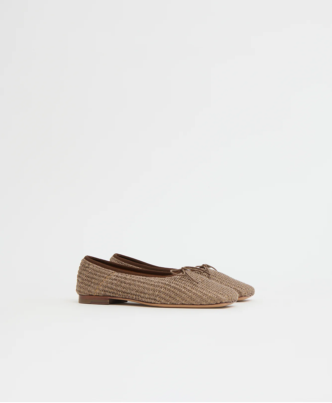 Square Toe Ballerina - Anise Raffia - Image 3